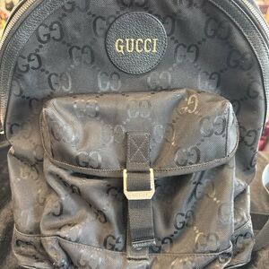 Gucci off the grid gg nylon backpack
